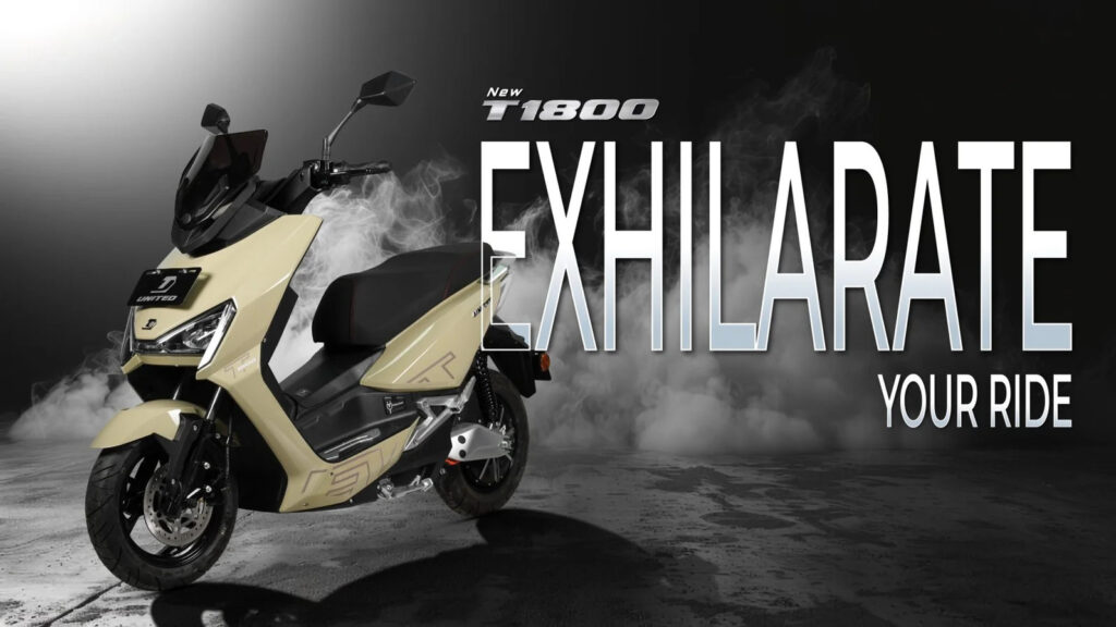 United TX1800. Exhillarate your Ride